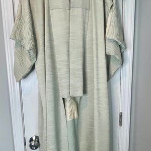 Kimono Silk Pale Mint Green 4